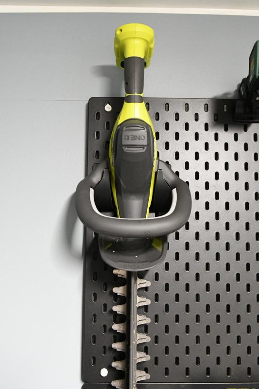 Ryobi Hedge Trimmer Mount For Ikea Skadis