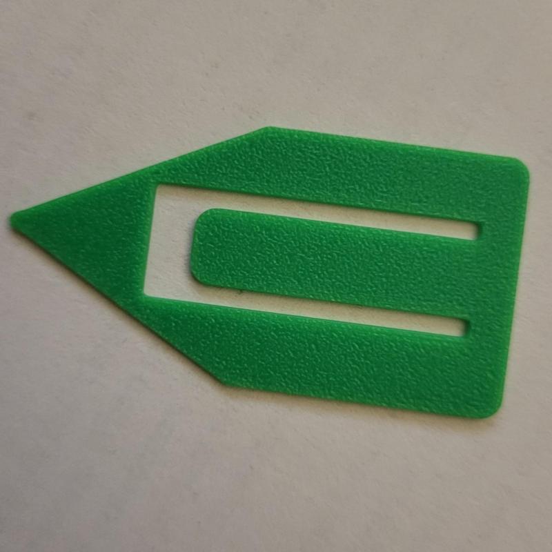 Rounded Last Line Bookmark