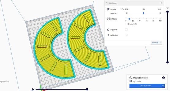 Drawer track system (elegoo 1kg spool)