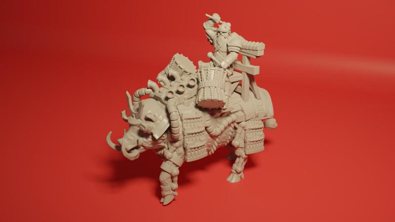 WildBoar Taiko Mount