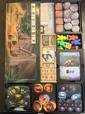 Lost Ruins of Arnak Insert / Organizer (Incl. Leaders and Missing Expedition)