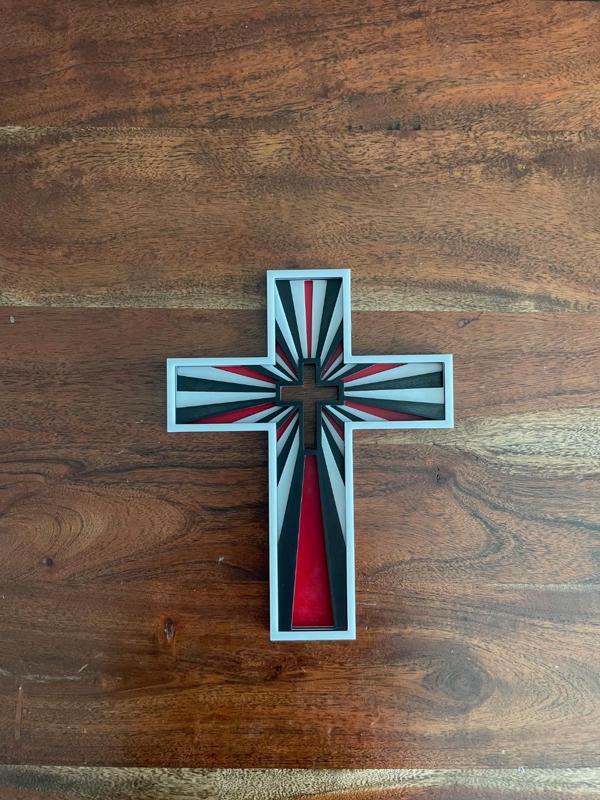 Layered Cross, Christian Decor, Christian Decor
