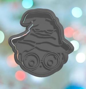 Harry Potter with Sorting Hat Cookie Cutter