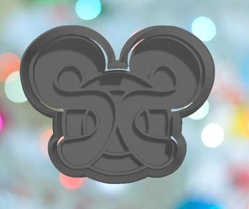 Mickey Mouse Pretzel Cookie Cutter