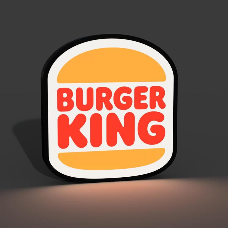 Burger King Lightbox LED Lamp