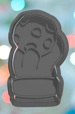 Christmas Santa Hand Cookie Cutter