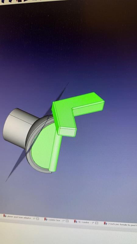 3-way ball valve for shop vacuum