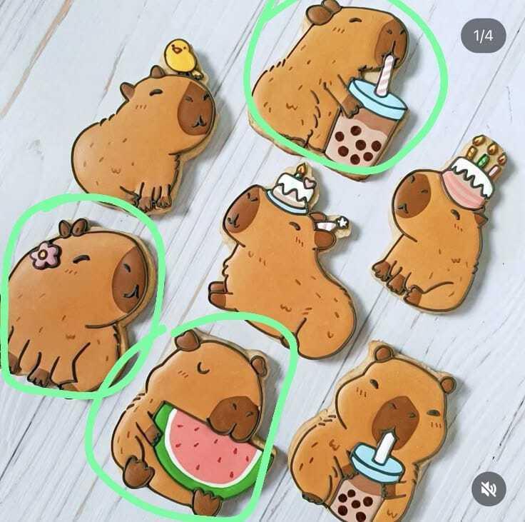 CAPIBARA SET COOKIE CUTTER