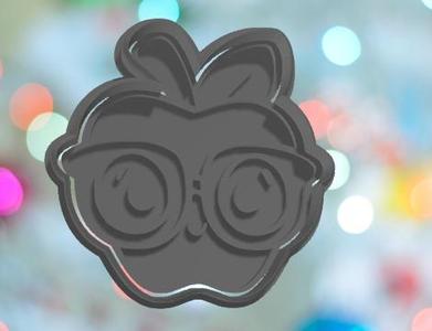 Nerdy Apple Cookie Cutter