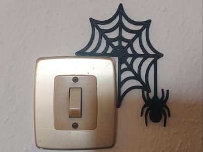 spider and web Halloween