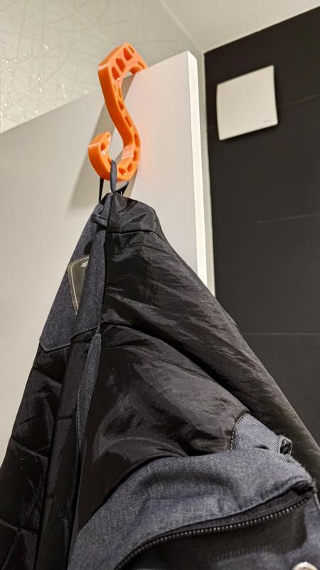 Voronoi backpack/jacket/stuff hook
