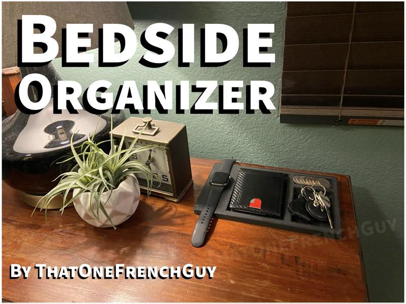 Bedside Organizer (w/ Applewatch Charger)