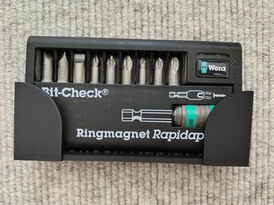 Workshop Holder Wera Bit-Check Rapidaptor