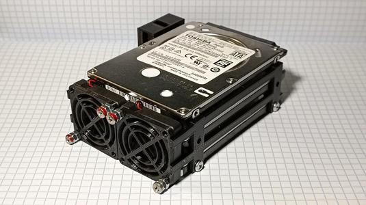 2.5" 3x HDD Custom Rack