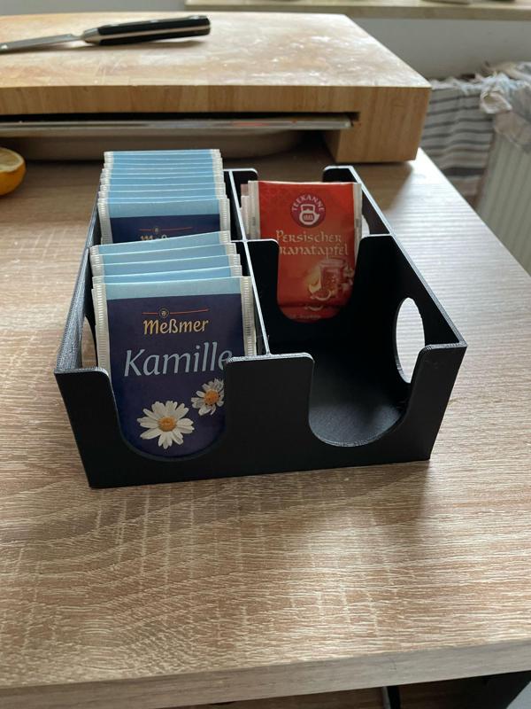 Teebeutel Aufbweharung