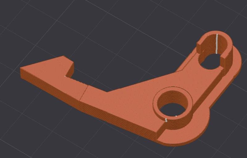 Canon imageRUNNER FC8-2477 Lock Arm M5458