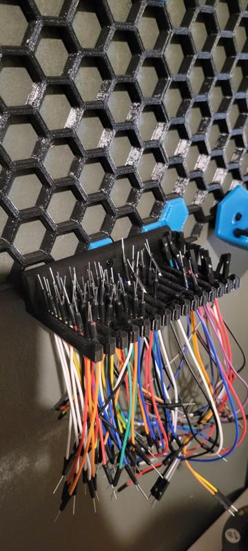 HSW - Breadboard Jumper Wire Rack