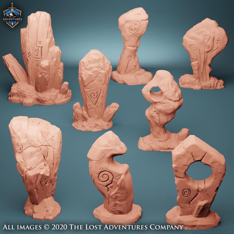 Standing Stones (Set of 8)
