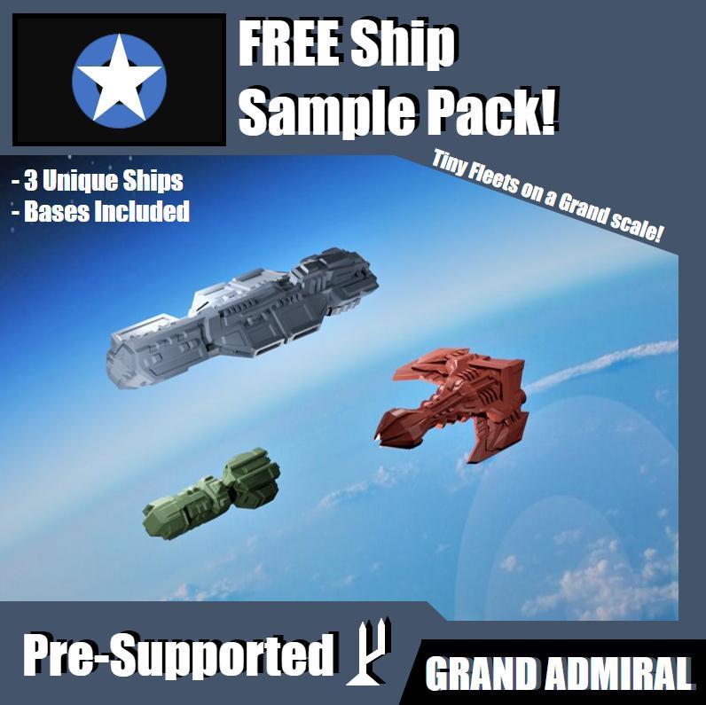 SCI-FI Ships Sample Pack - 1st releases Samples! - Presupported