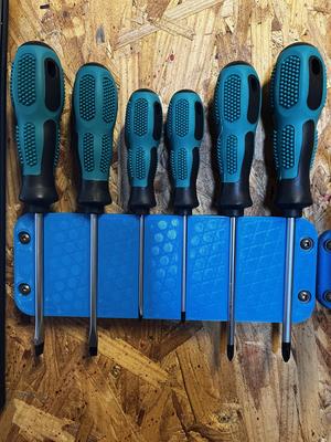 Wall mounted Magnetic Screwdriver Holder