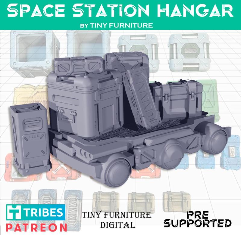 Space Station Hangar