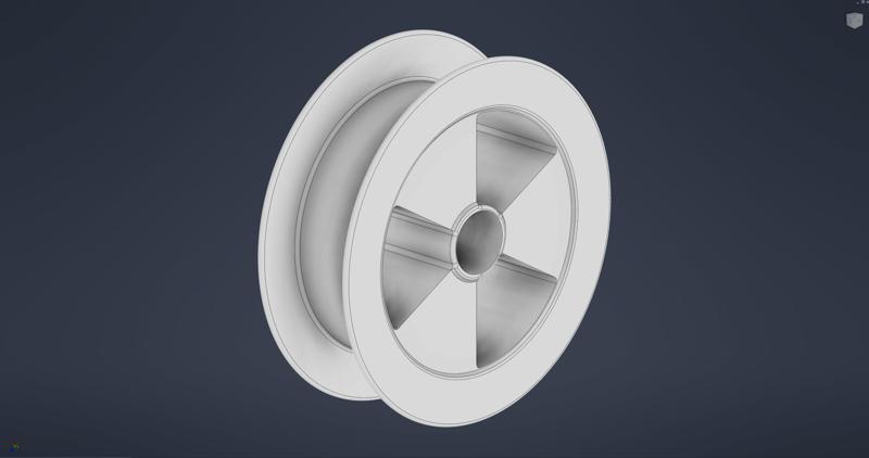 devil design empty spool 2kg