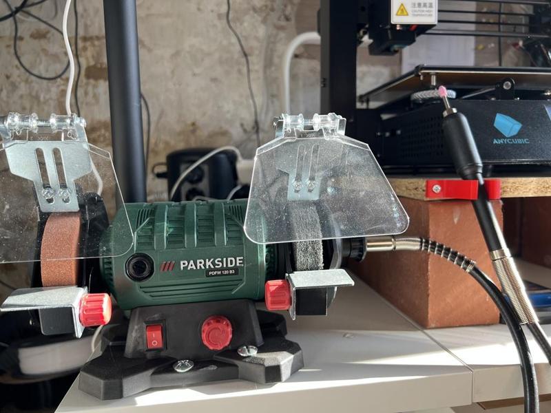 Parkside Holder Doppelschleifer »PDFW 120 B3«, 120 W, mit flexibler Welle