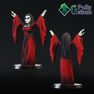 Tabletop miniature. Vampire lady