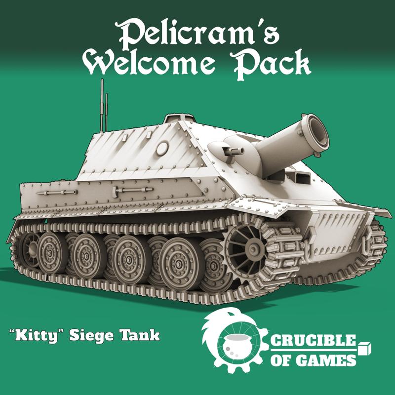 'Siege Kitty' artillery tank