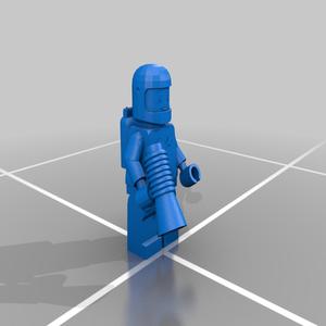 Lego Space Man by Retromatti.com