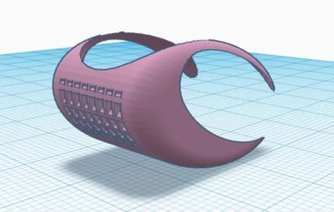 A thimble for long nailed fingers & thumbs