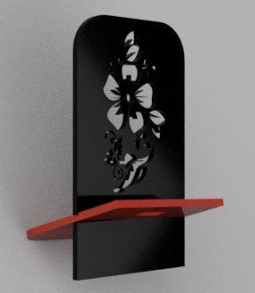 mobile holder soporte movil floral