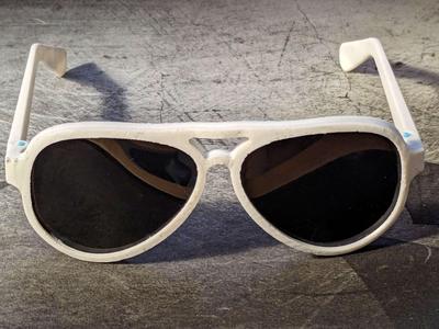 Solar Eclipse Aviator Sunglasses