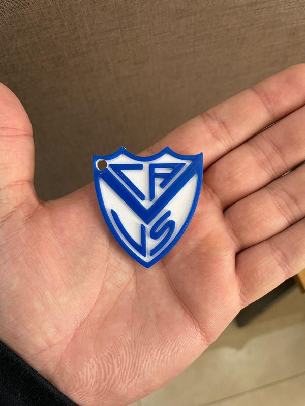 Velez Sarsfield keychain