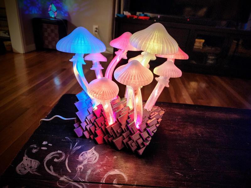 Mushroom LED Lamp