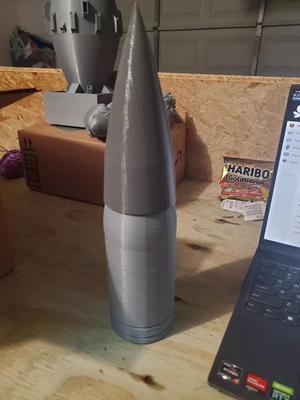 76mm M32 Tank Shell Round