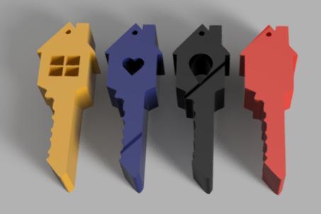 keychain home llavero