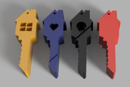 keychain home llavero