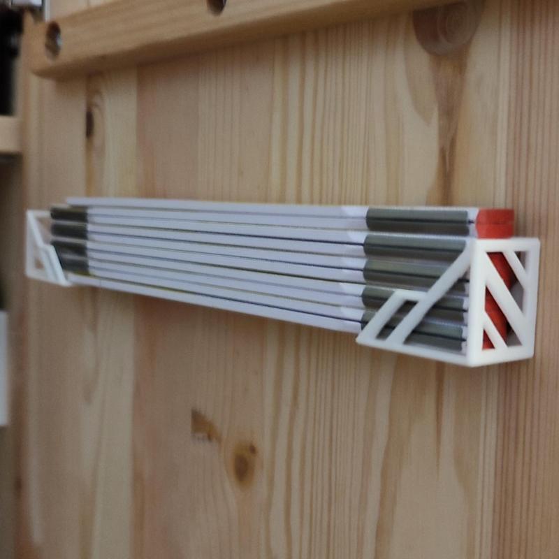 [Schmiechenhalterung] Holder for a foldung ruler.