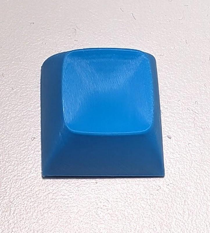 High Quality Keycap Printed at a 45 Degree Angle