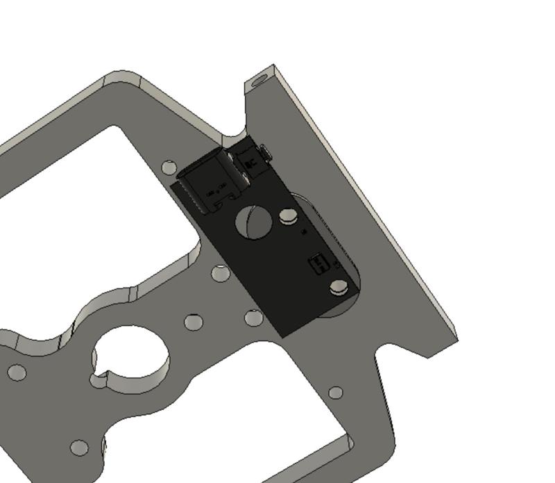 Flsun V400 BTT ADXL mount