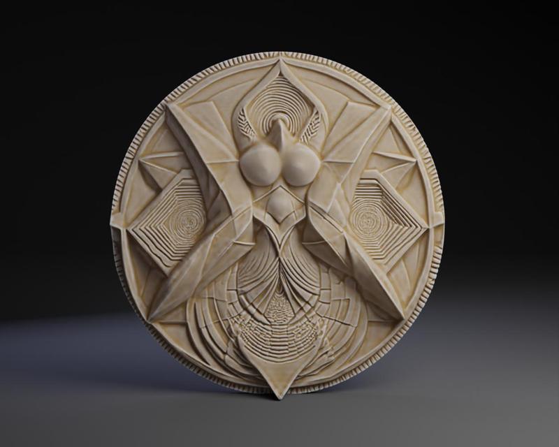 Yoni Bee : Sacred Geometry Wall Art.