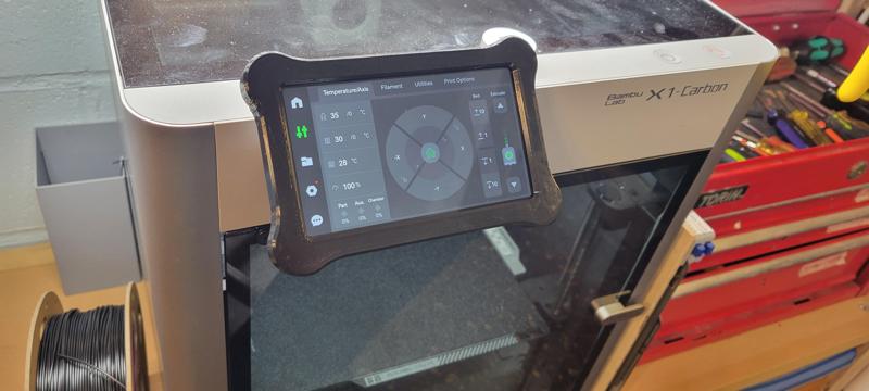 Bambu Lab X1C Screen Bumper
