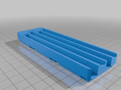 Gridfinity: 2.5" SSD Holder
