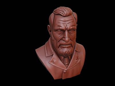 Ernest Shackleton Bust