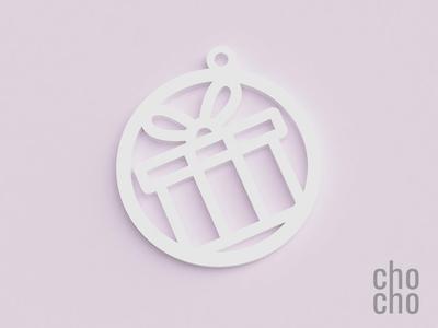 Gift Christmas Ornament IV