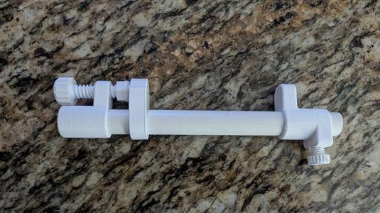 PVC pipe clamp