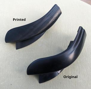 Land Rover Discovery 2 Rain gutter (3D scan based precise model)