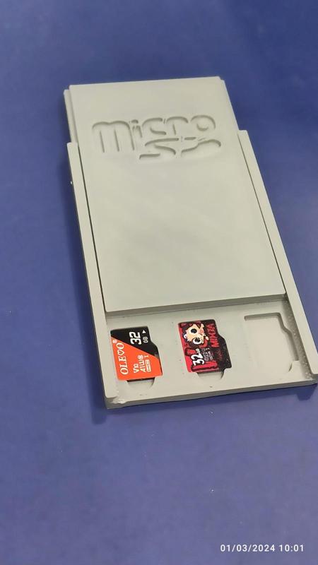 MicroSD credit card Case
