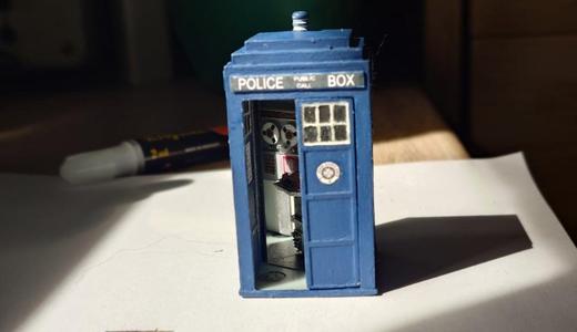 Bigger on the inside TARDIS prototype